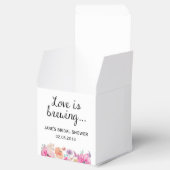 Blume "Liebe ist Brauen" Brautparty Geschenkschachtel (Geöffnet)