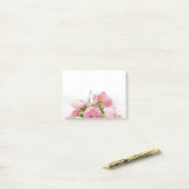 Blume Liebe Rosa Rosen Romantische Post es notiert Post-it Klebezettel (Auf Schreibtisch)