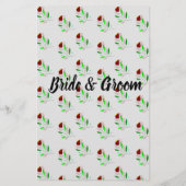 BLUME LIEBE SONG SHOWER GAME CARD FLYER (Hinten)