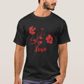 Blume Liebe T-Shirt