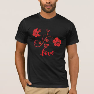 Blume Liebe T-Shirt