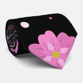 Blume Liebe Valentine Muster Krawatte (Gerollt)