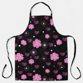 Blume Liebe Valentine Pattern Kissen Schürze (Vorderseite)