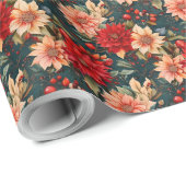 Blume Liebhaber Geschenkpapier (Rolleneckpunkt)