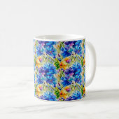 Blume-Liebhabertraum Kaffeetasse (VorderseiteRechts)