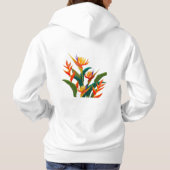 Blume liebt Hobbypulli Hoodie (Rückseite)