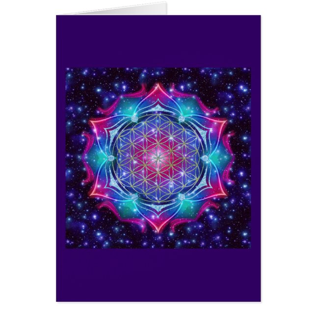 BLUME LIFE/Blume DES Lebens Quadrats des (Vorne)