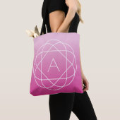 Blume-like Geometric Monogram | Pink Shaded Ombre Tasche (Von Nahem)