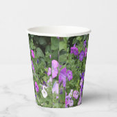 Blume Lila Garden Petunia Florenz Foto Cool Pappbecher (Rechts)