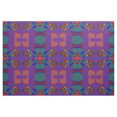 Blume lila/ grün /orange /gelb>Stoffe Stoff (Fat Quarter (45,7 x 55,9 cm))