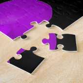 Blume Lila Puzzle (Seite)