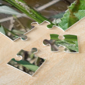 Blume lila Wasserteich-Puzzle Puzzle (Seite)