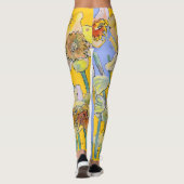 Blume Lilac Floral Leggings (Rückseite)