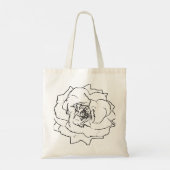 Blume Lilie Tasche (Rückseite)