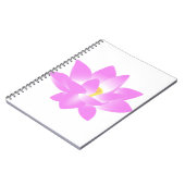 Blume Lily Lily Lotus Notizblock (Linke Seite)