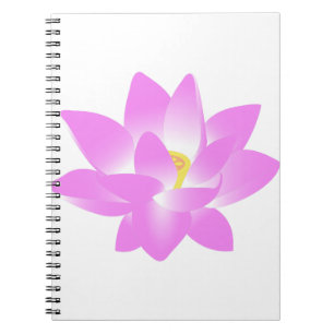 Blume Lily Lily Lotus Notizblock
