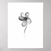 Blume Lithographie Poster (Vorne)