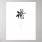 Blume Lithographie Poster (Vorne)