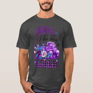 Blume LKW I Liebe Gigi Butterfly Art Mount T-Shirt