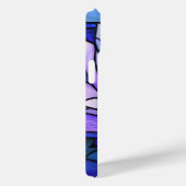 Blume Lotus aus Hartglas Case-Mate iPhone Hülle (Rückseite / Rechts)