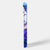 Blume Lotus aus Hartglas Case-Mate iPhone Hülle (Rückseite / Links)