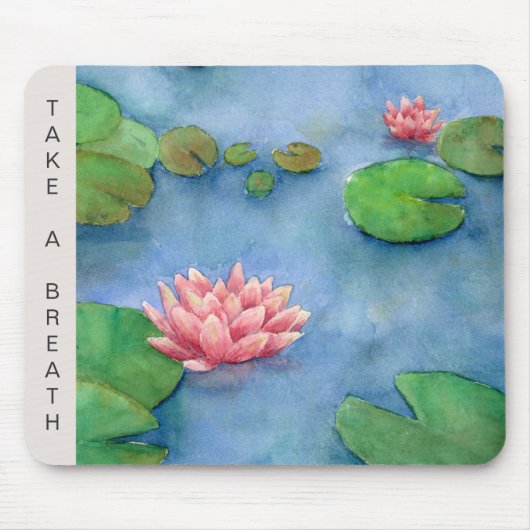Blume Lotus Mousepad (Vorne)