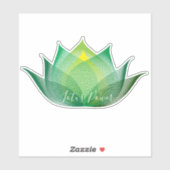 Blume Lotus - The Restaurant Aufkleber (Blatt)