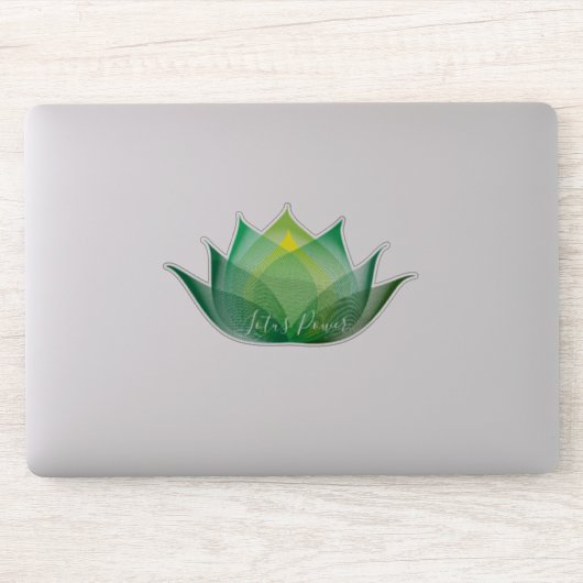 Blume Lotus - The Restaurant Aufkleber (Computer)