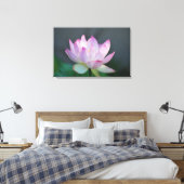 Blume Lotus und ihre Bedeutung Leinwanddruck (Insitu (Schlafzimmer))