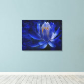 Blume Lotus und ihre Bedeutung Leinwanddruck (Insitu (Holzboden))