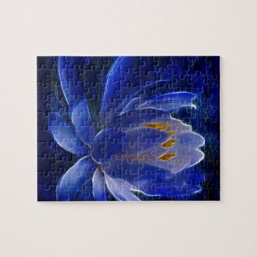 Blume Lotus und ihre Bedeutung Puzzle (Horizontal)