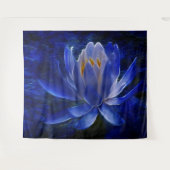 Blume Lotus und ihre Bedeutung Wandteppich (Vorderseite (Horizontal))