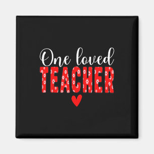 Blume Love Teacher Happy Valentines Day Funn Magnet