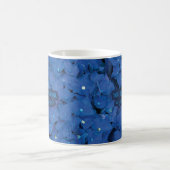 Blume Lover Blue Hydrangea Inspiration Zitat Kaffeetasse (Mittel)