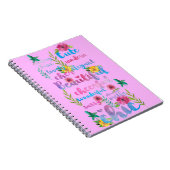 Blume Lover | Blume Niedlich Moderne Beautiful Notizblock (Rechte Seite)