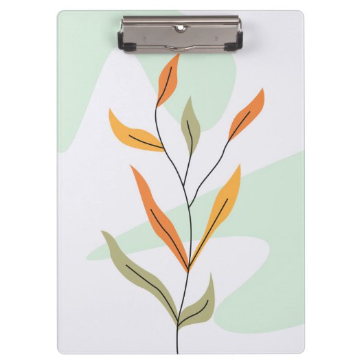 Blume Lover | Blumen Lover Life Klemmbrett (Vorderseite)