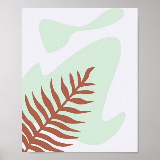 Blume Lover | Blumenfarbe Poster (Vorne)