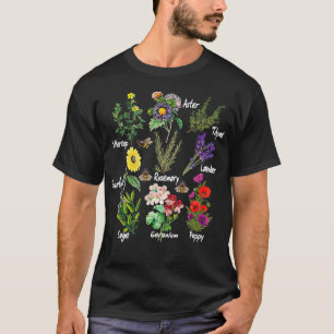 Blume Lover Gärten Florenz T-Shirt