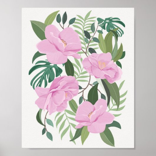 Blume Lover | Geheimer Blumengarten Poster (Vorne)
