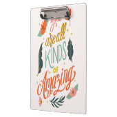 Blume Lover | Sie sind alle Arten oder Phantastisc Klemmbrett (Links)