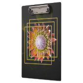 Blume Lover | Square Blume Klemmbrett (Links)