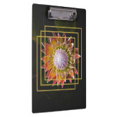 Blume Lover | Square Blume Klemmbrett (Rechts)