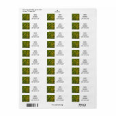 **BLUME-LOVERS**-ADRESSE-ETIKETT (Vorne)