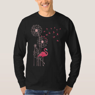 Blume Löwenzahn Exotisches Tier Tropischer Vogel R T-Shirt