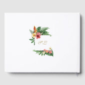 Blume Lush Tropical Garden Gästebuch (Rückseite)