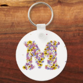 BLUME M SCHLÜSSELANHÄNGER (Vorderseite)