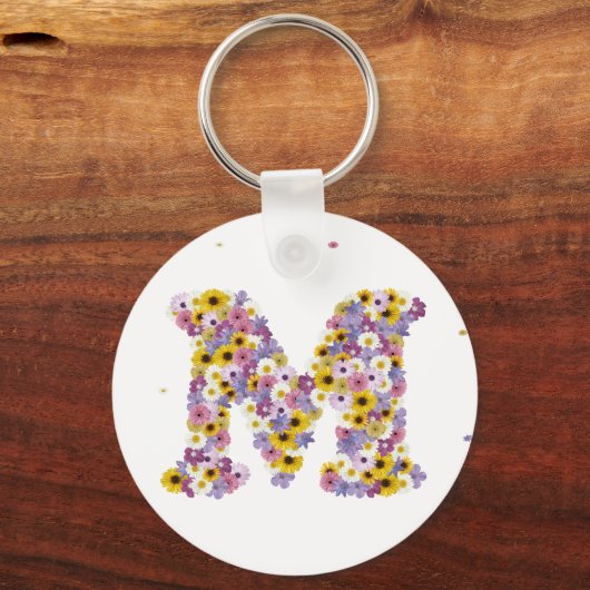 BLUME M SCHLÜSSELANHÄNGER (Vorderseite)