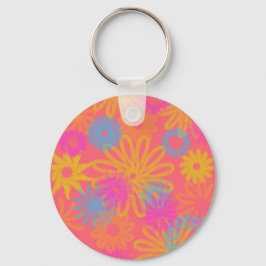 Blume macht Spaß Schlüsselanhänger