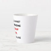 Blume Mädchen, phantastisch Milchtasse (Vorderseite)