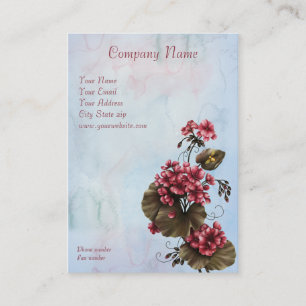 Blume Magic 2012 Pocket Calendar Business Card Visitenkarte